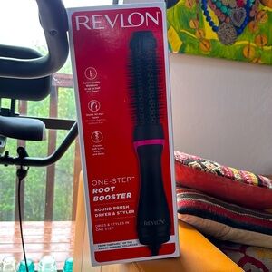 Revlon One-Step Root Booster, Round Brush Dryer & Styler.